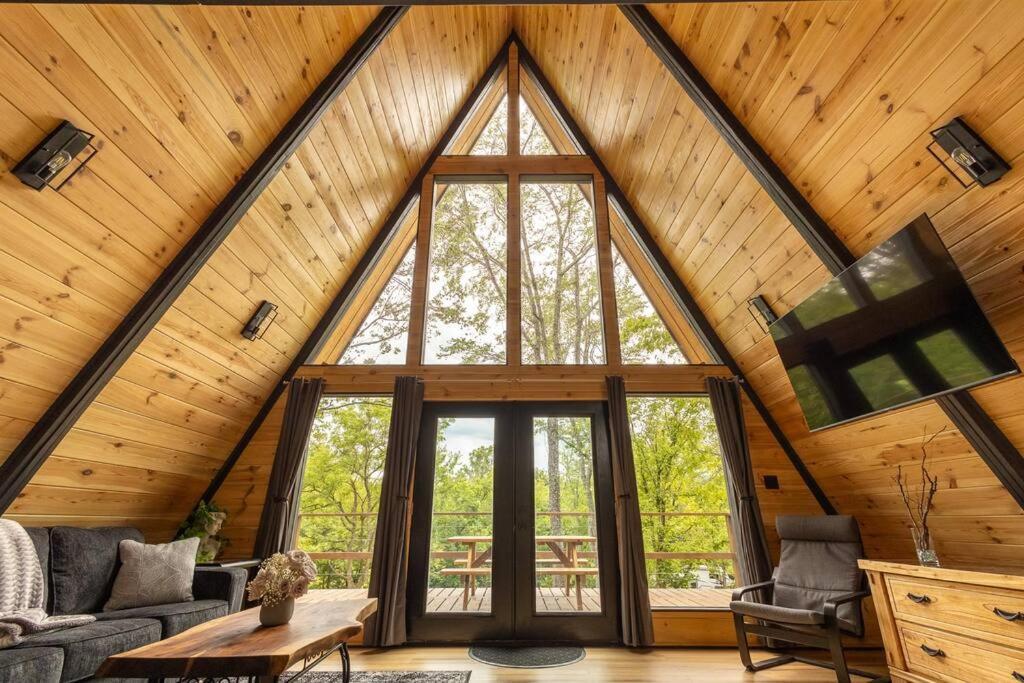 Valhalla Cabins Aframes With Hot Tubs & Sauna Cosby Екстер'єр фото