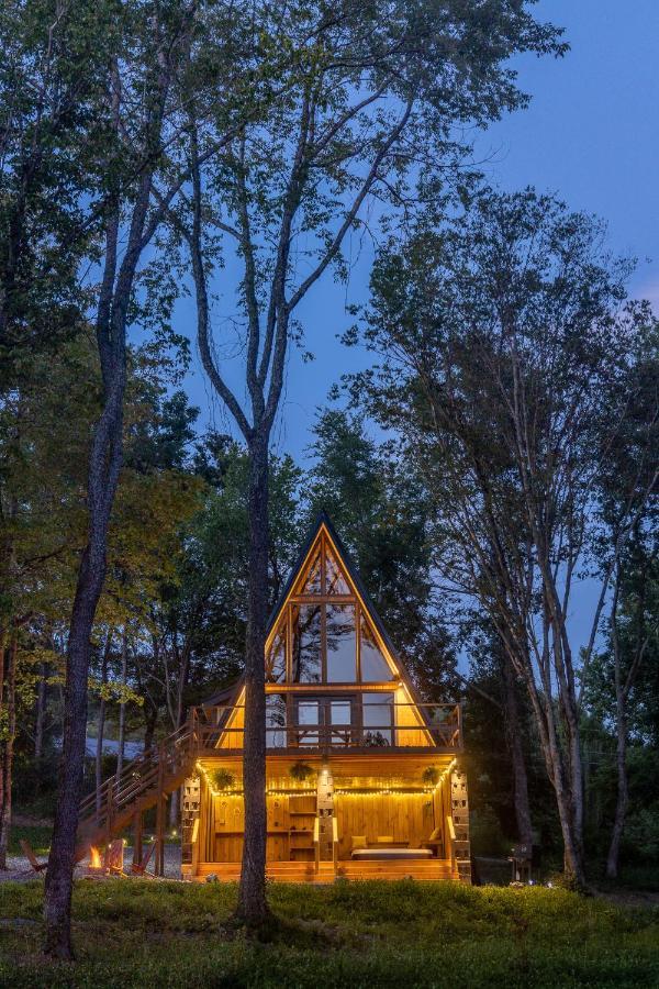 Valhalla Cabins Aframes With Hot Tubs & Sauna Cosby Екстер'єр фото